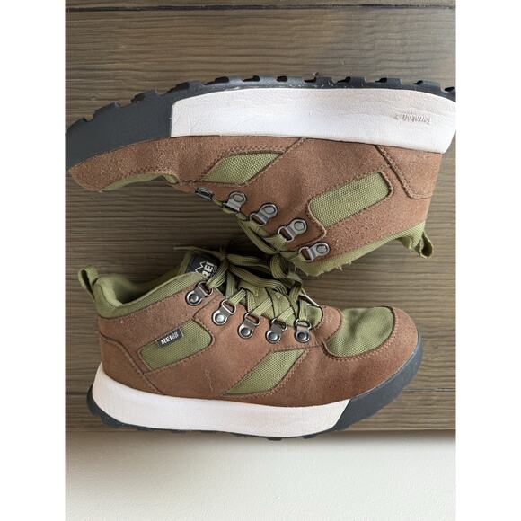 REI Co-op Trailmade Waterproof Hiking Boots Women's 9 Green Brown - Picture 5 of 8